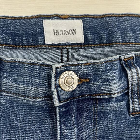 Hudson Jeans Size 31 Natalie Mid Rise Super Skinny Med Wash Blue - Picture 2 of 10